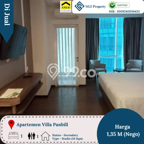 Apartemen Favorit Modern Dijual di Batam dengan 1 Kamar Tidur Apartemen Favorit Modern Dijual di Batam dengan 1 Kamar Tidur