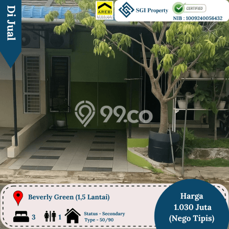 PENAWARAN TERBAIK! Rumah Strategis di Batam Centre, LT 90m² LB 50m² PENAWARAN TERBAIK! Rumah Strategis di Batam Centre, LT 90m² LB 50m²