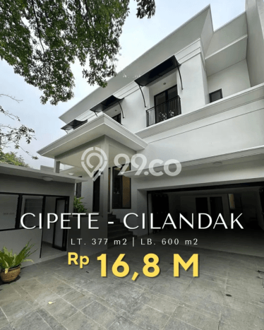 Rumah Elit LB 600m2 Siap Pakai Desain Elegan di Cipete, Jakarta Selatan Rumah Elit LB 600m2 Siap Pakai Desain Elegan di Cipete, Jakarta Selatan