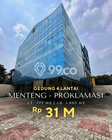 Kantor Paling Dicari LB 1605m2 Dijual di Menteng Kantor Paling Dicari LB 1605m2 Dijual di Menteng