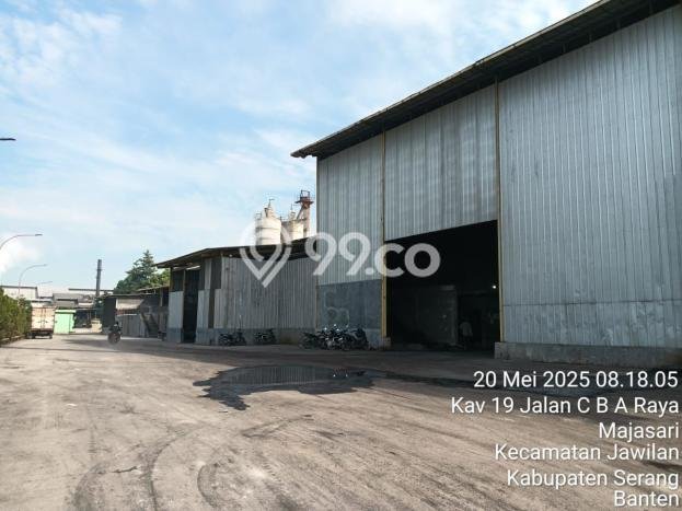 FOR SALE! Pabrik di Cikande Serang, LT 33000m2, LB 10000m2 FOR SALE! Pabrik di Cikande Serang, LT 33000m2, LB 10000m2