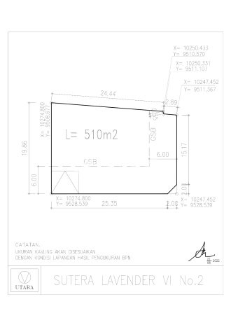 Dijual Tanah 510m2 di Alam Sutera, Tangerang Dijual Tanah 510m2 di Alam Sutera, Tangerang