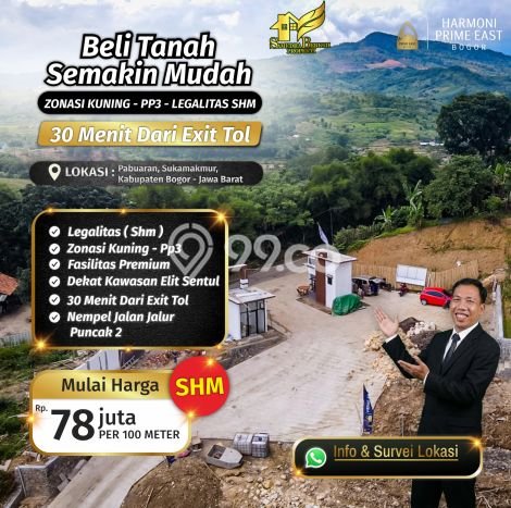 Tanah Investasi Dijual di Bogor Punya Luas 1000m2 Tanah Investasi Dijual di Bogor Punya Luas 1000m2