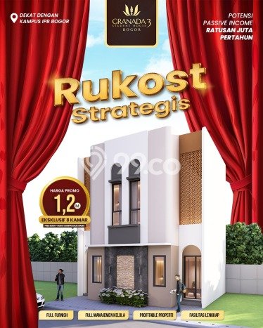 Dijual Kost di Kawasan Dramaga, Bogor, Spesifikasi 8 KT, 8 KM, 90m2 Dijual Kost di Kawasan Dramaga, Bogor, Spesifikasi 8 KT, 8 KM, 90m2