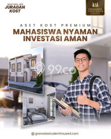 Investasi Kost Dijual di Dramaga, Bogor, Spesifikasi 8 KT, 8 KM, 85m2 Investasi Kost Dijual di Dramaga, Bogor, Spesifikasi 8 KT, 8 KM, 85m2