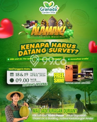 Tanah di Tanjungsari, Bogor Luas 100m2 Dijual Segera Tanah di Tanjungsari, Bogor Luas 100m2 Dijual Segera