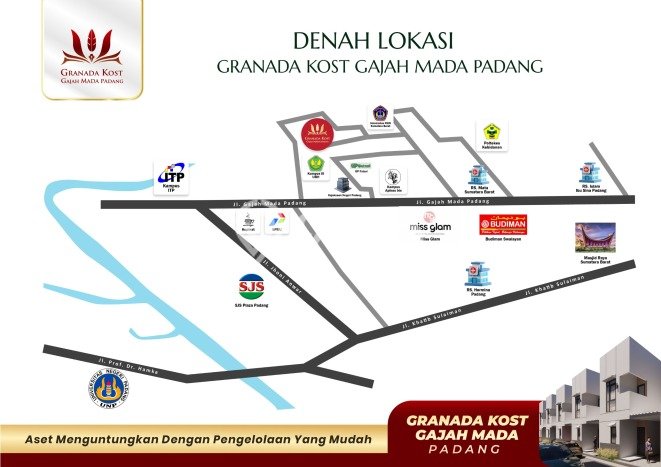 Tersedia Rumah Kost di Padang Kota, Padang 8 Kamar Tersedia Rumah Kost di Padang Kota, Padang 8 Kamar