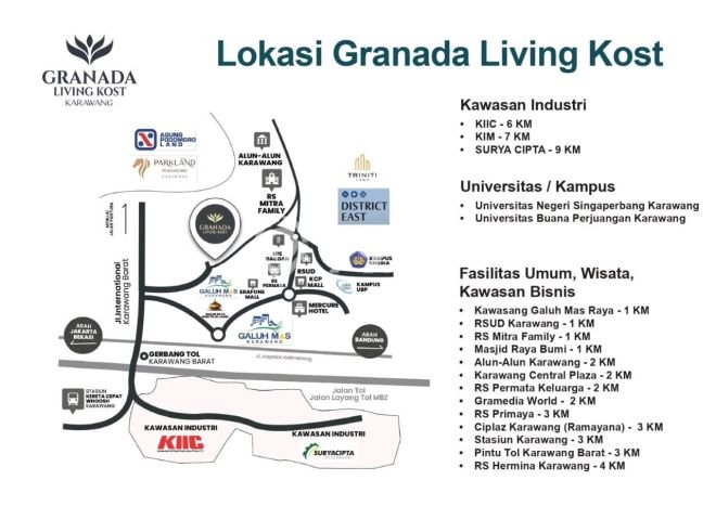 Kost Dijual Lokasi Karawang Timur, Karawang, Spesifikasi 7 Kamar Tidur dan Luas 95m2 Kost Dijual Lokasi Karawang Timur, Karawang, Spesifikasi 7 Kamar Tidur dan Luas 95m2