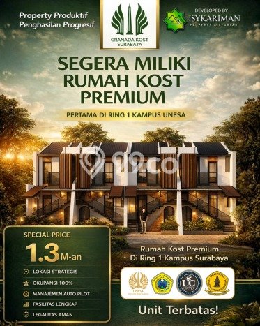 Rumah Kost Dijual di Surabaya Kota Surabaya Luas 52m2 Rumah Kost Dijual di Surabaya Kota Surabaya Luas 52m2