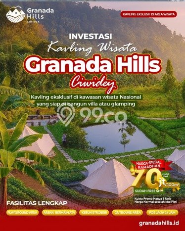 Tanah di Ciwidey, Bandung Luas 100m2 Dijual Segera Tanah di Ciwidey, Bandung Luas 100m2 Dijual Segera