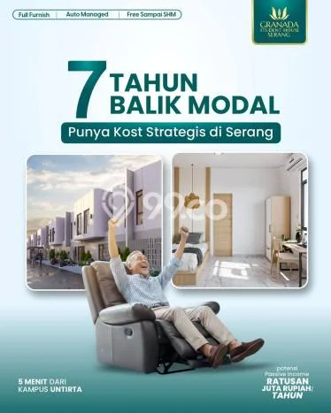 Unit Kost Dijual di Pabuaran dengan 8 Kamar Tidur & Luas Bangunan 91m2 Unit Kost Dijual di Pabuaran dengan 8 Kamar Tidur & Luas Bangunan 91m2