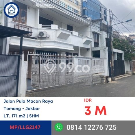 Rumah Premium di Jakarta Barat Strategis Kondisi Baik Rumah Premium di Jakarta Barat Strategis Kondisi Baik
