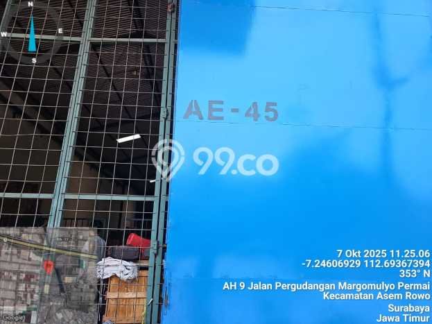Gudang Dijual di Prime Area Surabaya Luas 480m2 Gudang Dijual di Prime Area Surabaya Luas 480m2