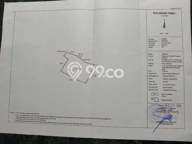 Untuk Dijual Tanah di Badung, Luas 18000m2 SHM Untuk Dijual Tanah di Badung, Luas 18000m2 SHM