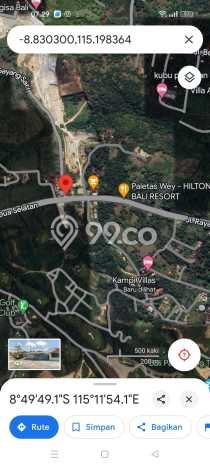 Dijual Tanah di Badung, Luas 59780m2 - Dijual Tanah di Badung, Luas 59780m2 -