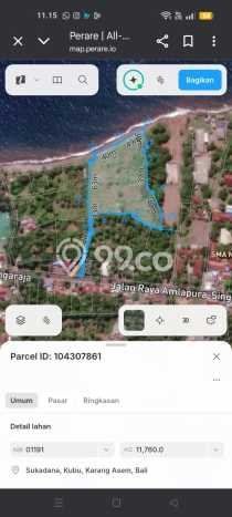 Tanah Kavling di Tulamben Dijual dengan Luas 15000m2 Tanah Kavling di Tulamben Dijual dengan Luas 15000m2