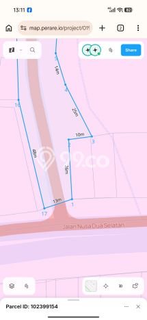 Dijual Tanah di Badung, Luas 59780m2 - Dijual Tanah di Badung, Luas 59780m2 -
