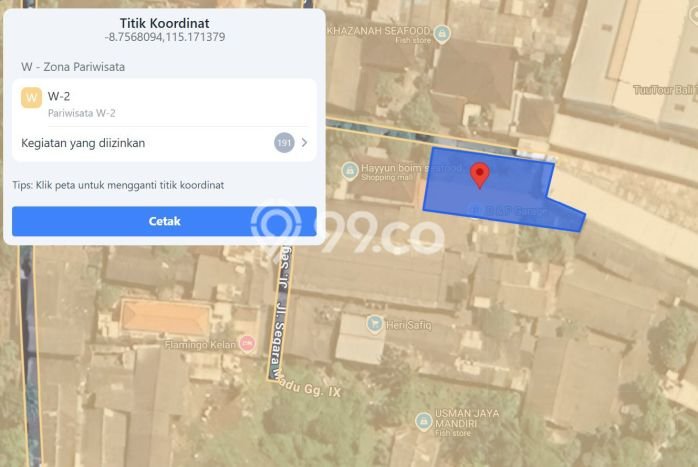 Tanah Investasi Dijual di Badung Punya Luas 340m2 Tanah Investasi Dijual di Badung Punya Luas 340m2