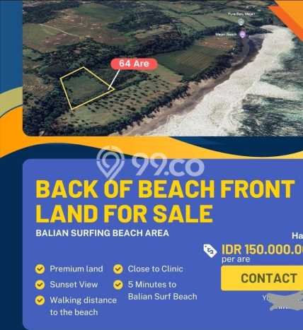 Lahan untuk Dijual di Tabanan Tabanan Luas 6400m2 Lahan untuk Dijual di Tabanan Tabanan Luas 6400m2