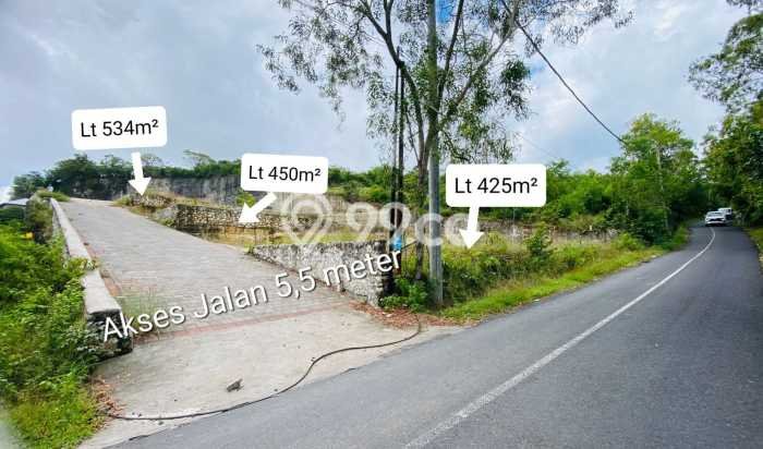 Tanah untuk Disewa di Badung Luas 534m2 Tanah untuk Disewa di Badung Luas 534m2