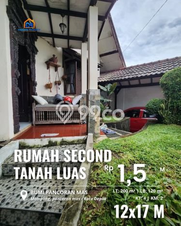 For Sale Rumah 4 Kamar Lokasi Strategis Bagus dan Strategis di Pancoran Mas For Sale Rumah 4 Kamar Lokasi Strategis Bagus dan Strategis di Pancoran Mas