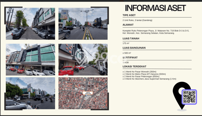 Unit Ruko Dijual di Semarang LT 175m2 & LB 500m2 Unit Ruko Dijual di Semarang LT 175m2 & LB 500m2