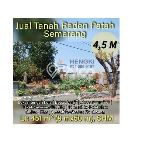 Jual Tanah Kawasan Bisnis Kawasan , Luas 451m2m², Cocok untuk Pengembangan Jual Tanah Kawasan Bisnis Kawasan , Luas 451m2m², Cocok untuk Pengembangan