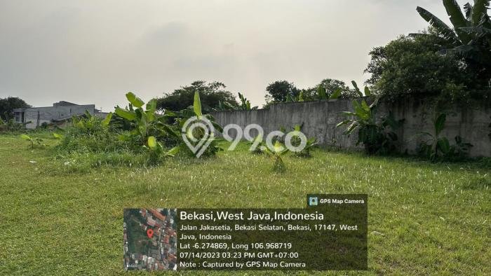 Kavling Tanah untuk Dijual di Jaka Setia, Bekasi, Luas 3936m2 Kavling Tanah untuk Dijual di Jaka Setia, Bekasi, Luas 3936m2