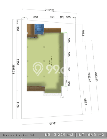 Untuk Dijual! Kantor di Mampang Jakarta Selatan LT 843m2 / LB 3339m2 Kawasan Strategis Untuk Dijual! Kantor di Mampang Jakarta Selatan LT 843m2 / LB 3339m2 Kawasan Strategis