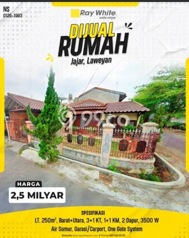Rumah Modern Minimalis 4 KT Bisa Langsung Pindah di Laweyan Rumah Modern Minimalis 4 KT Bisa Langsung Pindah di Laweyan