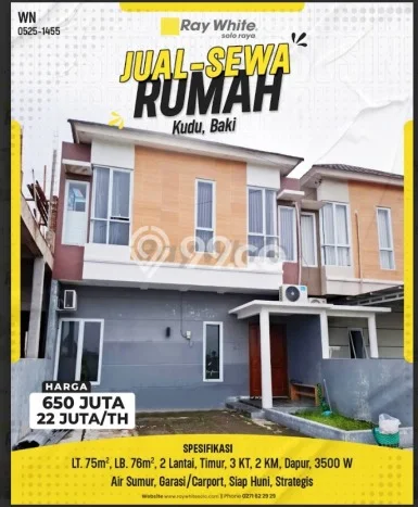 Disewakan segera rumah minimalis lokasi strategis 3 Kamar di Baki, Sukoharjo Disewakan segera rumah minimalis lokasi strategis 3 Kamar di Baki, Sukoharjo