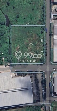 Kavling Tanah untuk Dijual di Delta Mas, Bekasi, Luas 11118m2 Kavling Tanah untuk Dijual di Delta Mas, Bekasi, Luas 11118m2