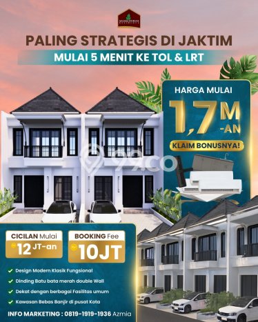 For Sale Rumah 3 Kamar Lokasi Ideal Nyaman dan Strategis di Kramat Jati For Sale Rumah 3 Kamar Lokasi Ideal Nyaman dan Strategis di Kramat Jati