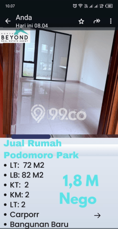 Hunian Nyaman Asri 2 KT Siap Pakai di Buah Batu Bandung Hunian Nyaman Asri 2 KT Siap Pakai di Buah Batu Bandung