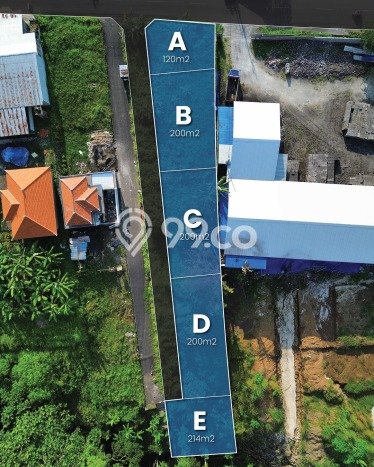Tanah Dijual di Badung Seluas 214m2 Strategis Tanah Dijual di Badung Seluas 214m2 Strategis