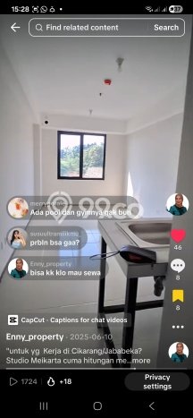 Apartemen Minimalis di Cikarang Utara Bekasi dengan 0 KT & 1 KM Apartemen Minimalis di Cikarang Utara Bekasi dengan 0 KT & 1 KM