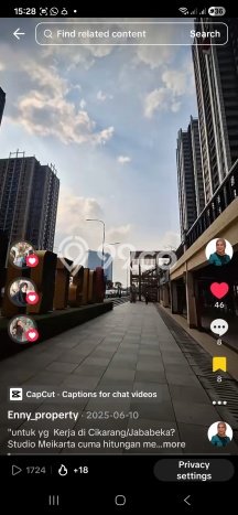 Apartemen Minimalis di Cikarang Utara Bekasi dengan 0 KT & 1 KM Apartemen Minimalis di Cikarang Utara Bekasi dengan 0 KT & 1 KM