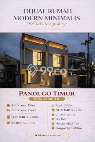 Jual Rumah Minimalis Bagus Punya 4 KT di Rungkut Surabaya SHM Jual Rumah Minimalis Bagus Punya 4 KT di Rungkut Surabaya SHM
