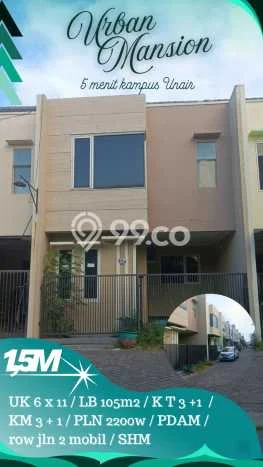 Rumah Minimalis 2 KT LT 66m2 di Surabaya Kota Rumah Minimalis 2 KT LT 66m2 di Surabaya Kota