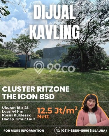 Lahan Dijual Lokasi Strategis di Tangerang dengan Luas 449m2 Lahan Dijual Lokasi Strategis di Tangerang dengan Luas 449m2