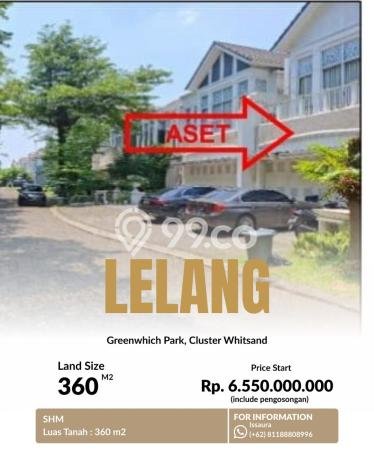 Rumah Mewah LB 360m2 Siap Pakai Desain Elegan di BSD Green Wich, Tangerang Rumah Mewah LB 360m2 Siap Pakai Desain Elegan di BSD Green Wich, Tangerang