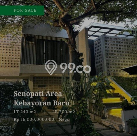 Rumah Elit LB 200m2 Siap Pakai Desain Elegan di Senopati, Jakarta Selatan Rumah Elit LB 200m2 Siap Pakai Desain Elegan di Senopati, Jakarta Selatan