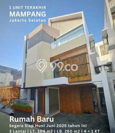 Dijual Rumah Mewah Elegan Dengan View Eksklusif di Mampang, Jakarta Selatan Dijual Rumah Mewah Elegan Dengan View Eksklusif di Mampang, Jakarta Selatan