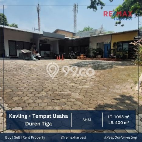 Tanah Dijual Area Strategis di Duren Tiga Jakarta Selatan 1093m2 Tanah Dijual Area Strategis di Duren Tiga Jakarta Selatan 1093m2