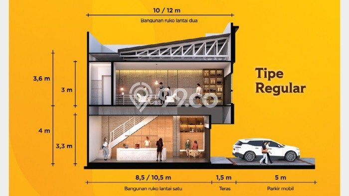 Unit Ruko Dijual di Curug Tangerang 90m2 Unit Ruko Dijual di Curug Tangerang 90m2