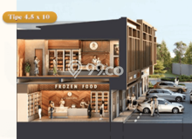 Unit Ruko Dijual di BSD Tangerang Selatan Luas Tanah 45m2, Luas Bangunan 92m2 Unit Ruko Dijual di BSD Tangerang Selatan Luas Tanah 45m2, Luas Bangunan 92m2