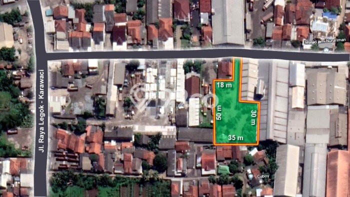 Untuk Dijual Tanah di Legok Tangerang Luas 1707m2 SHM Untuk Dijual Tanah di Legok Tangerang Luas 1707m2 SHM