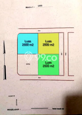 Kavling Tanah untuk Dijual di Intercon, Jakarta Barat, Luas 5000m2 Kavling Tanah untuk Dijual di Intercon, Jakarta Barat, Luas 5000m2