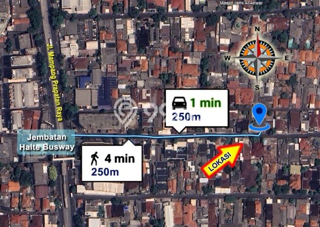 Area Ramai! Kantor Dijual di Mampang Prapatan untuk Bisnis Luas Bangunan 700m2 Area Ramai! Kantor Dijual di Mampang Prapatan untuk Bisnis Luas Bangunan 700m2