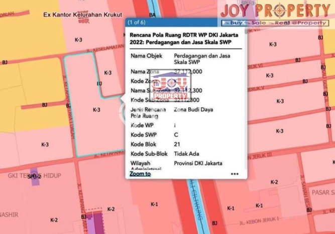 Tanah Kavling Dijual di Tamansari, Jakarta Barat dengan Luas Tanah 3593m2 Tanah Kavling Dijual di Tamansari, Jakarta Barat dengan Luas Tanah 3593m2